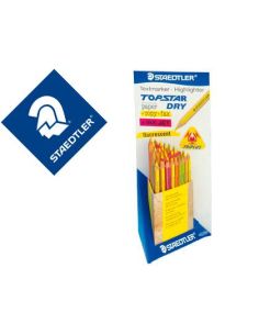 Lapices Fluorescente Staedtler Top Star Expositor De 48 Unidades Colores Surtidos