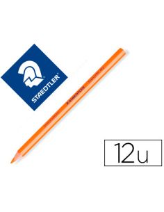 Lapices Fluorescente Staedtler Textsurfer Dry Triangular Naranja Caja De 12 Unidades