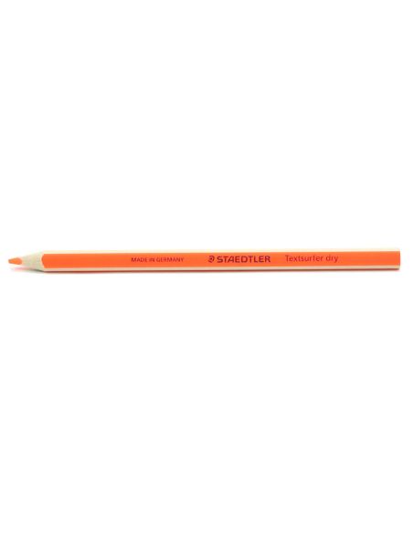Lapices Fluorescente Staedtler Textsurfer Dry Triangular Naranja Caja De 12 Unidades