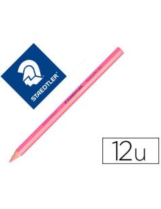 Lapices Fluorescente Staedtler Textsurfer Dry Triangular Rosa Caja De 12 Unidades