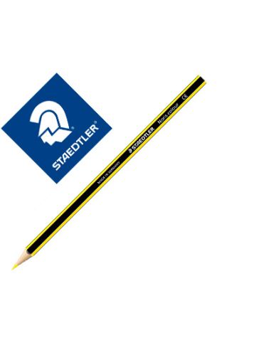 Lapiz De Color Staedtler Wopex Ecologico Amarillo Claro