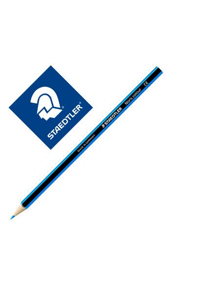 Lapiz De Color Staedtler Wopex Ecologico Azul