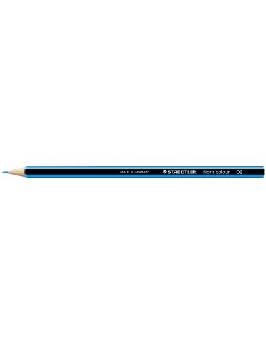 Lapiz De Color Staedtler Wopex Ecologico Azul Claro