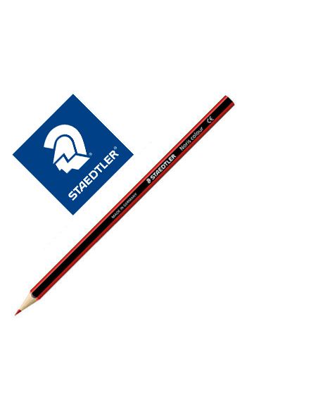 Lapiz De Color Staedtler Wopex Ecologico Rojo