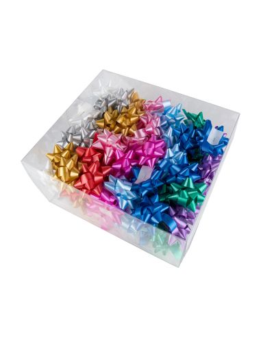 Lazo Fantasia Liderpapel 15 Mm Caja De 100 Unidades Colores Surtidos