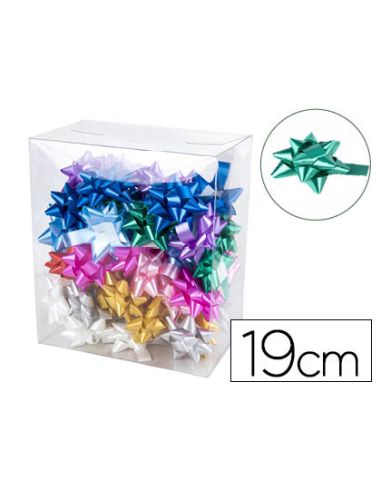 Lazo Fantasia Liderpapel 19 Mm Caja De 50 Unidades Colores Surtidos
