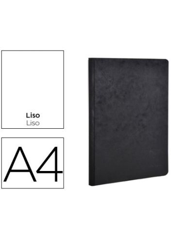 Libreta Age-Bag Tapa Cartulina Lomo Cosido Liso 96 Hojas Color Negro 210X297 Mm