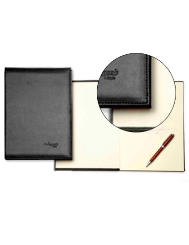 Libro De Firmas Autograph 6876 Tapa Acolchada Negra 305X210 Mm