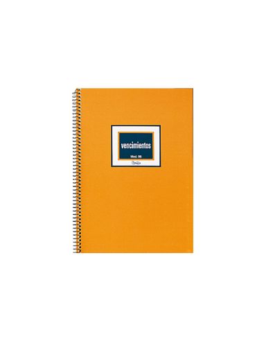 Libro Miquelrius N.96 Cuarto 50 Hojas Vencimiento