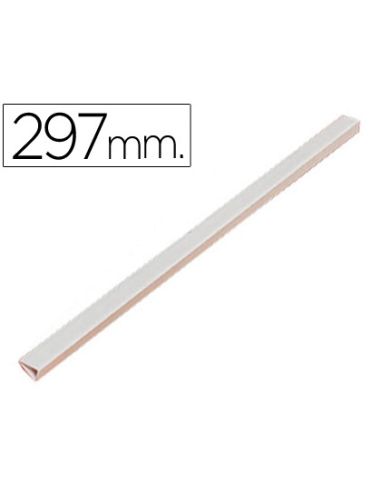 Lomera Durable Plastico 3 Mm Din A4 Capacidad 30 Hojas Color Blanco