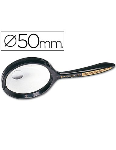 Lupa Q-Connect Cristal Bifocal 50 Mm Mango Curvo