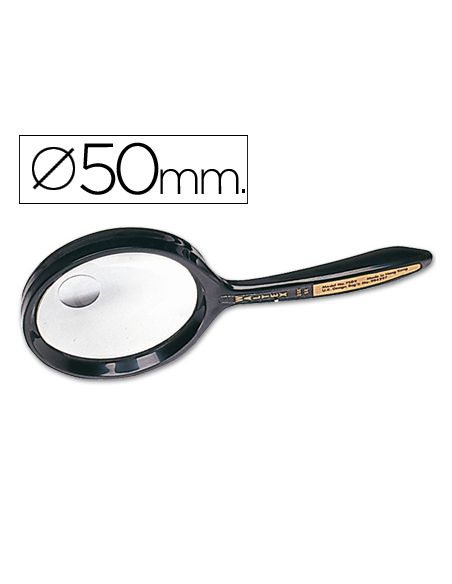 Lupa Q-Connect Cristal Bifocal 50 Mm Mango Curvo