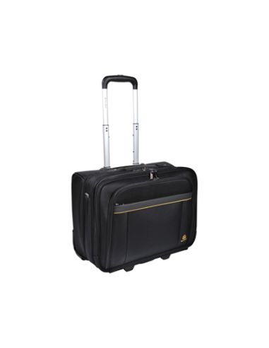 Maletin Para Portatil Exacompta Exactive Hasta 15.6" Con Ruedas Y Asa Telescopica Negro 450X255X395
