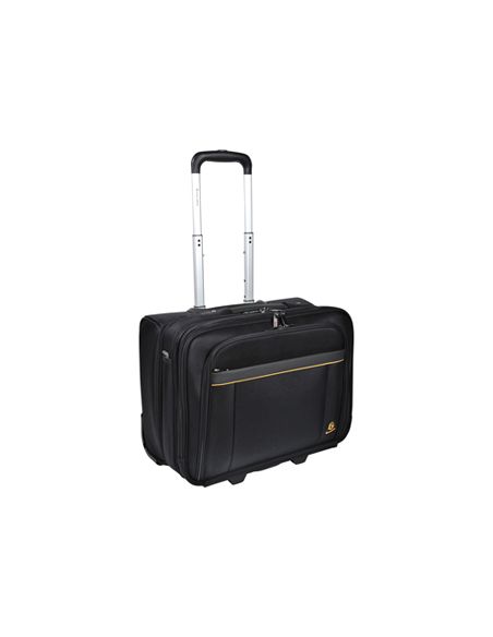 Maletin Para Portatil Exacompta Exactive Hasta 15.6" Con Ruedas Y Asa Telescopica Negro 450X255X395