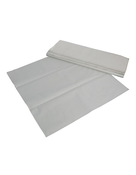 Mantel De Papel Blanco En Hojas 100X100 Cm Caja De 400 Unidades