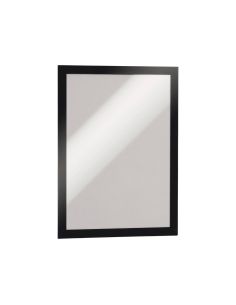 Marco Porta Anuncios Durable Magnetico Din A4 Dorso Adhesivo Removible Color Negro Pack De 2 Unidades 2