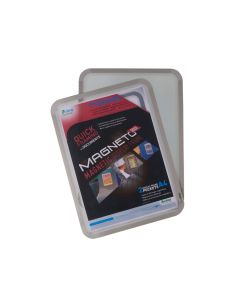 Marco Porta Anuncios Djois Magneto Din A4 Con 4 Bandas Magneticas En El Dorso Color Plata Pack De 2 Unidades 2