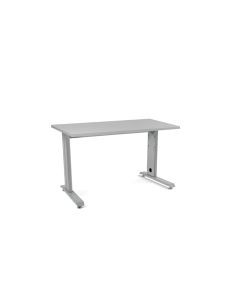 Mesa De Oficina Rocada Metal 2000Ac02 Gris/Gris 120X60 Cm