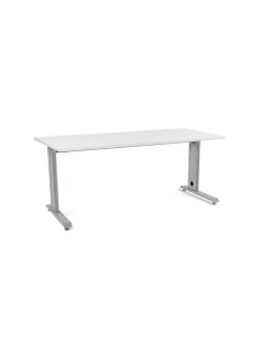 Mesa De Oficina Rocada Metal 2003Ac04 Gris/Blanco 180X80 Cm