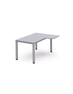 Mesa Oficina Rocada Serie Executive Forma En L Derecha 180X110 Cm Acabado Gris/Gris