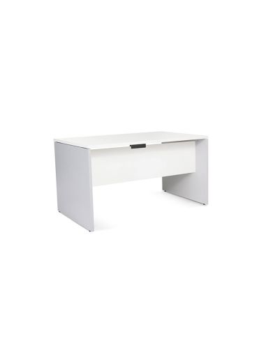 Mesa Oficina Rocada Serie Work 140X80 Cm Acabado An04 Gris/Blanco