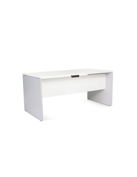 Mesa Oficina Rocada Serie Work 160X80 Cm Acabado An04 Gris/Blanco