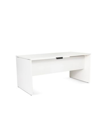 Mesa Oficina Rocada Serie Work 160X80 Cm Acabado Aw04 Blanco/Blanco