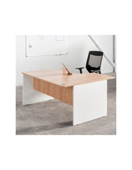 Mesa Oficina Rocada Serie Work 180X80 Acabado Aa01 Haya/Haya