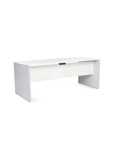 Mesa Oficina Rocada Serie Work 180X80 Cm Acabado An04 Gris/Blanco