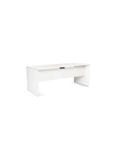 Mesa Oficina Rocada Serie Work 180X80 Cm Acabado Aw04 Blanco/Blanco