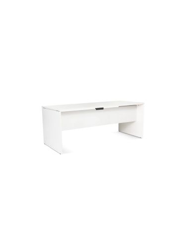 Mesa Oficina Rocada Serie Work 180X80 Cm Acabado Aw04 Blanco/Blanco