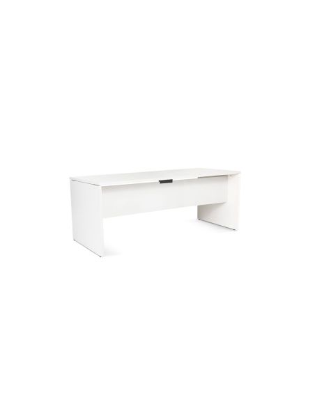 Mesa Oficina Rocada Serie Work 180X80 Cm Acabado Aw04 Blanco/Blanco