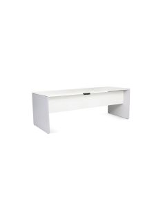 Mesa Oficina Rocada Serie Work 200X80 Cm Acabado An04 Gris/Blanco