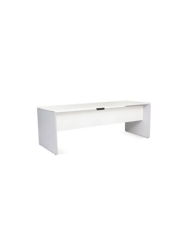Mesa Oficina Rocada Serie Work 200X80 Cm Acabado An04 Gris/Blanco