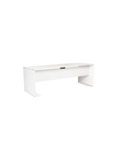 Mesa Oficina Rocada Serie Work 200X80 Cm Acabado Aw04 Blanco/Blanco