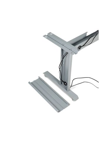 Mesa Rocada Serie Metal 180X120 Cm Derecha Acabado Ac04 Blanco