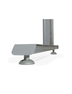 Mesa Rocada Serie Metal 180X110X76 Cm Izquierda Acabado Ac01 Haya 2