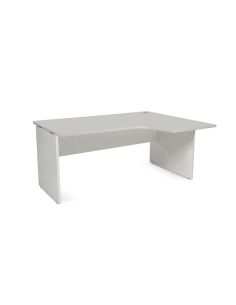 Mesa Rocada Serie Work 160X120 Cm Derecha Acabado An02 Gris/Gris