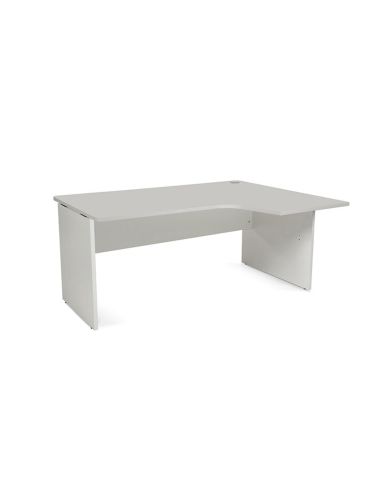 Mesa Rocada Serie Work 160X120 Cm Derecha Acabado An02 Gris/Gris