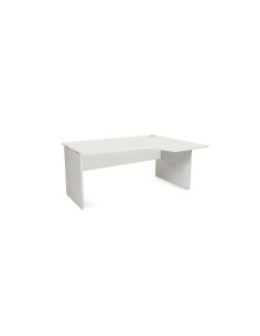 Mesa Rocada Serie Work 160X120 Cm Derecha Acabado An04 Gris/Blanco
