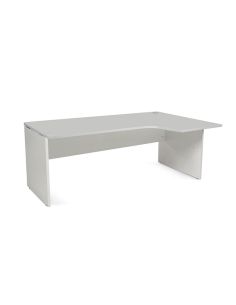 Mesa Rocada Serie Work 180X120 Cm Derecha Acabado An02 Gris/Gris