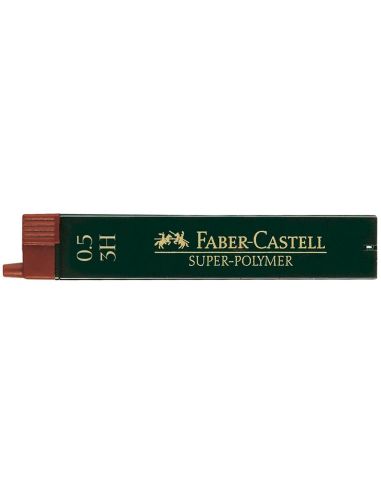 Minas Faber Grafito 9065 0,5 Mm 3H Estuche De 12 Minas