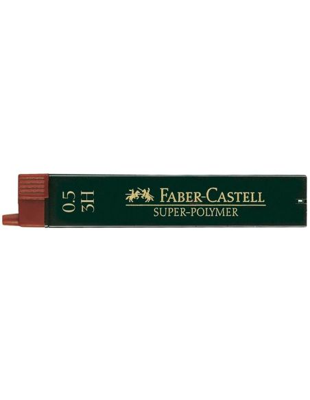 Minas Faber Grafito 9065 0,5 Mm 3H Estuche De 12 Minas