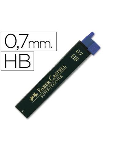 Minas Faber Grafito 9067 0,7 Mm Hb Estuche De 12 Minas