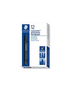 Cera Staedtler Para Marcar Negro Lumocolor Permanente Omnigraph 236 Caja De 12 Unidades 2