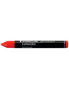 Cera Staedtler Para Marcar Rojo Lumocolor Permanente Omnigraph 236 Caja De 12 Unidades 2