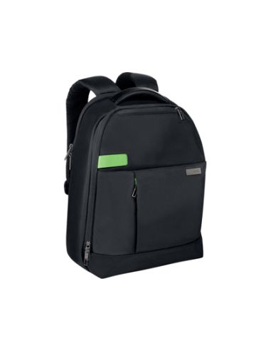 Mochila Para Portatil Leitz 13,3" Negro Con Asa Y Bolsillos Exteriores 320X430X210 Mm