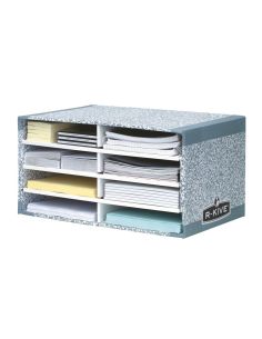 Modulo Clasificador Carton Fellowes Con 8 Compartimentos 490X310X260Mm 2