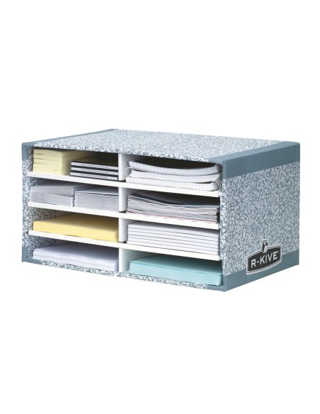 Modulo Clasificador Carton Fellowes Con 8 Compartimentos 490X310X260Mm