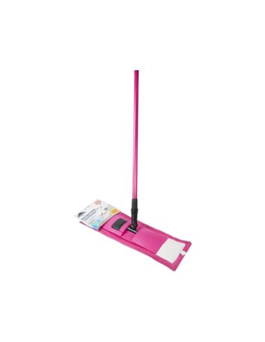 Mopa Microfibra Basic Con Mango Telescopico Rotacion 360